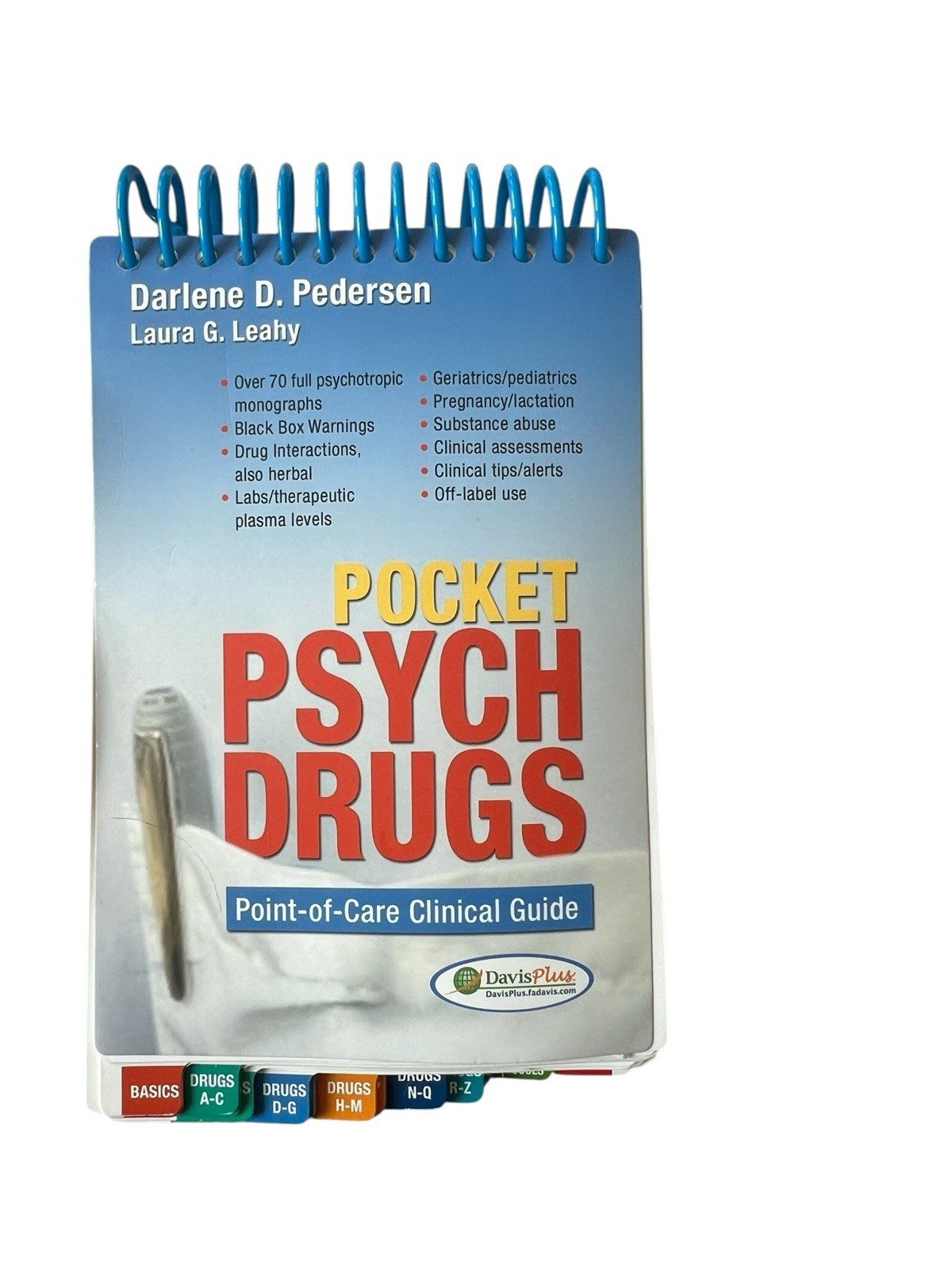 Pocket Psych Drugs : Point-Of-Care Clinical Guide by Darlene D. Pedersen (2009,