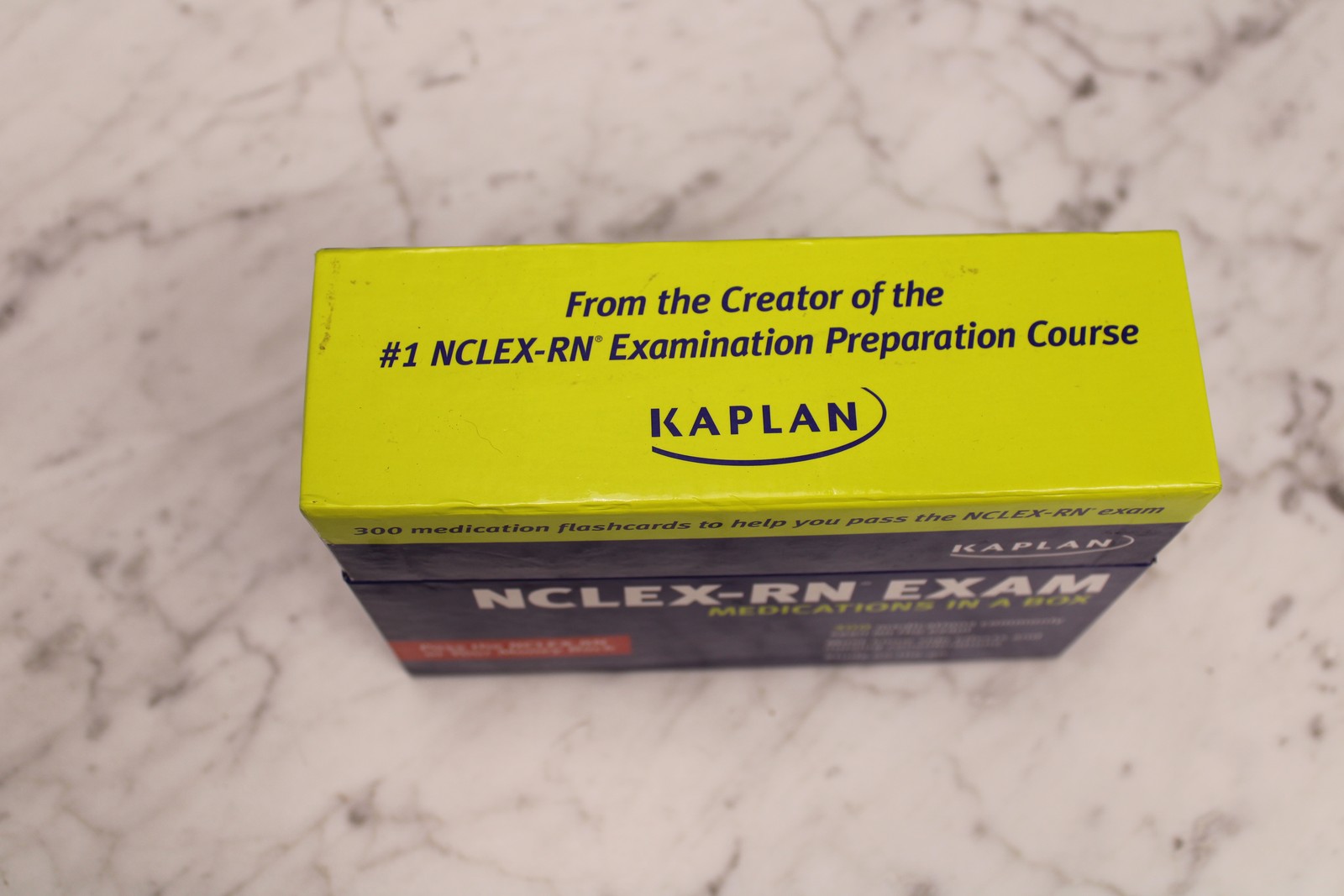 Kaplan NCLEX-RN Exam Medications in a Box 300 Flashcards Nursing Study Guide