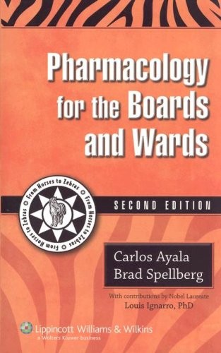 PHARMACOLOGY FOR THE BOARDS AND WARDS By Carlos Ayala & Brad Spellberg