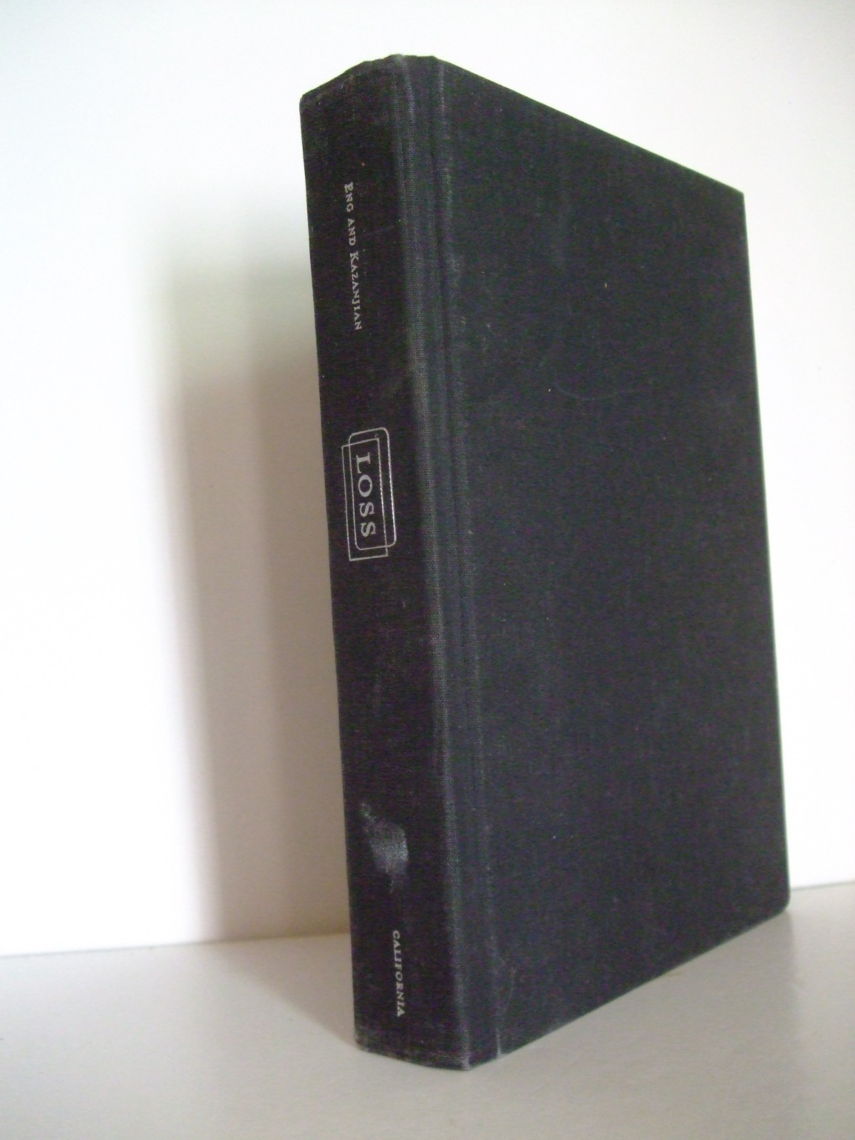 Loss: The Politics of Mourning. University of California Press, 2003
