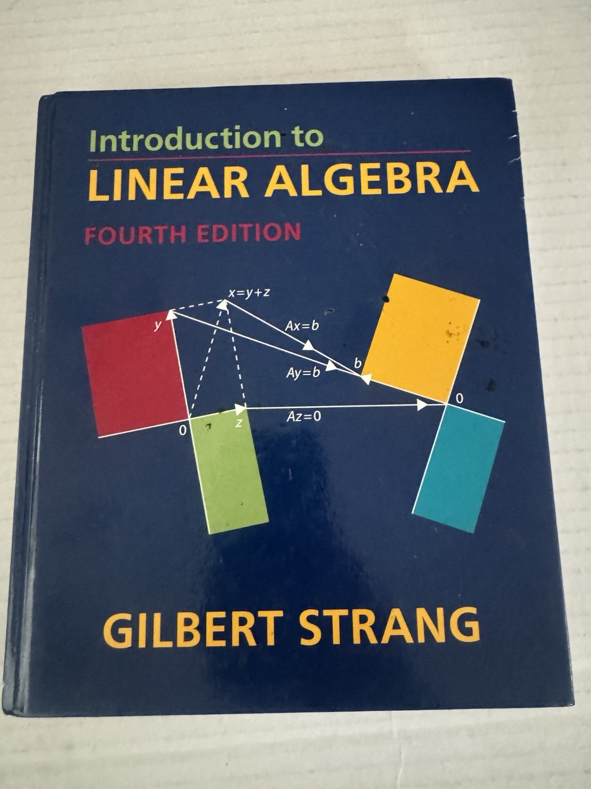 Like New! Intro to Linear Algebra 4th by Gilbert Strang (MIT) 2009 HC