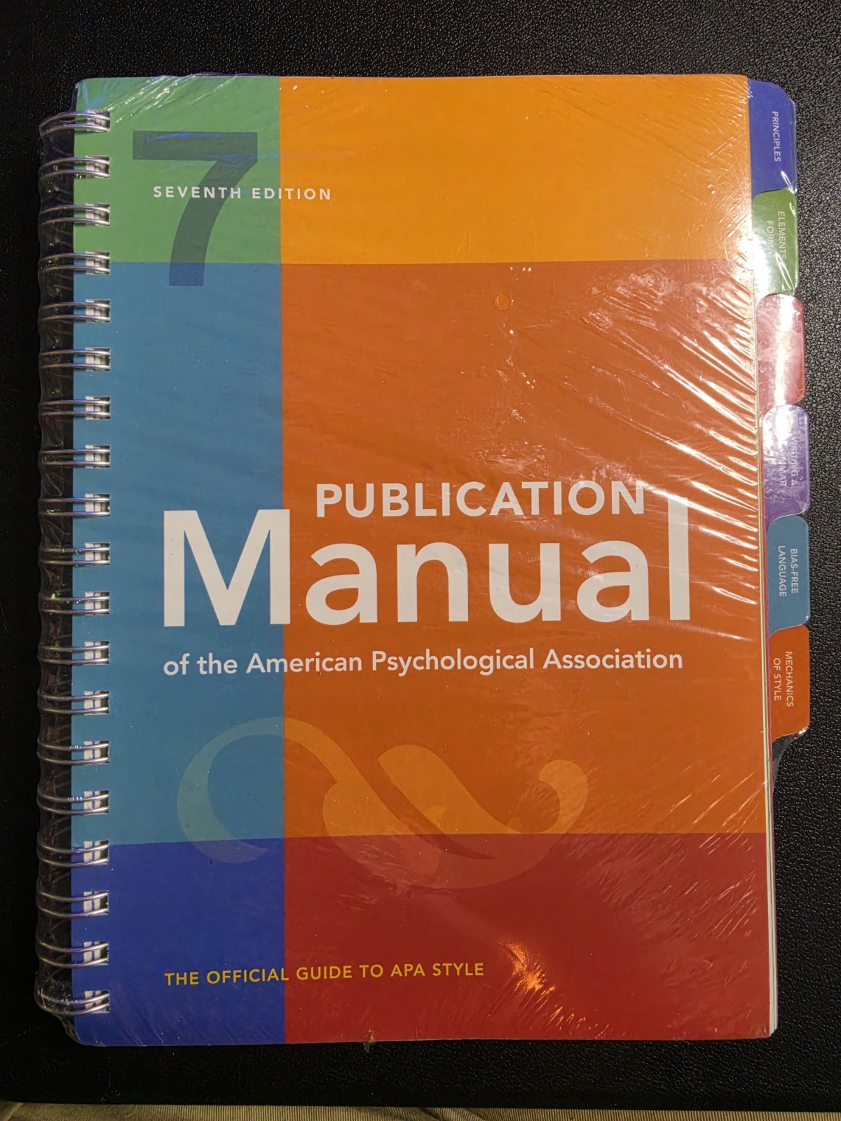 Publication Manual (OFFICIAL) 7th Edition of the American Psyc… SPIRAL