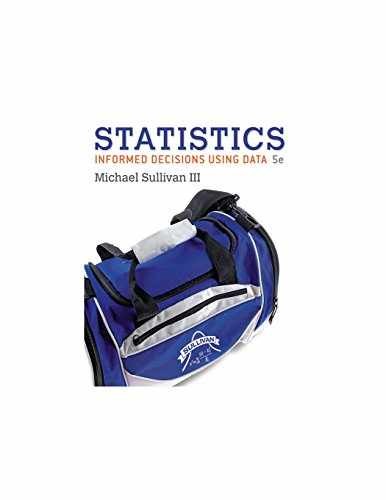 Statistics: Informed – Hardcover, by Sullivan III Michael – Acceptable n