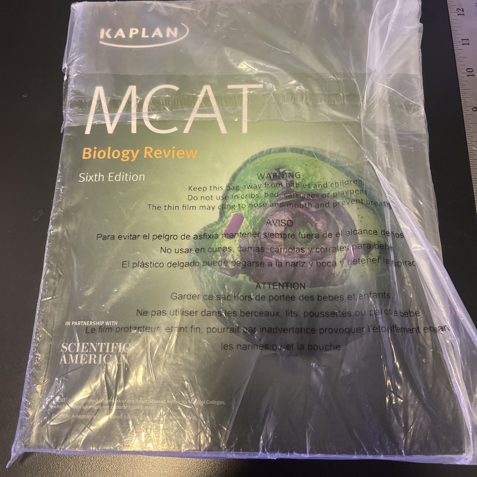MCAT Biology Review 6th Ed 2020-2021: Online + Book by Kaplan Test Prep