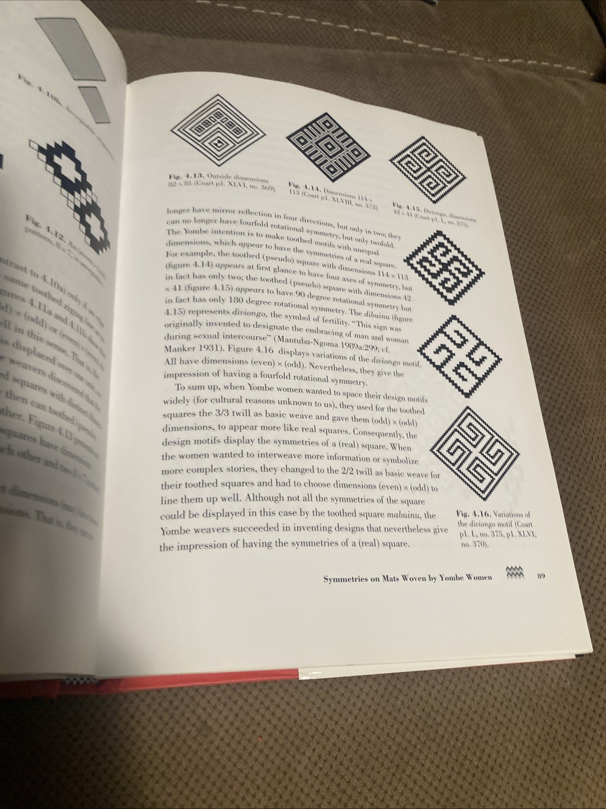 Symmetry Comes Of Age, The Role Of Pattern In Culture Hardback Book Dust Jacket