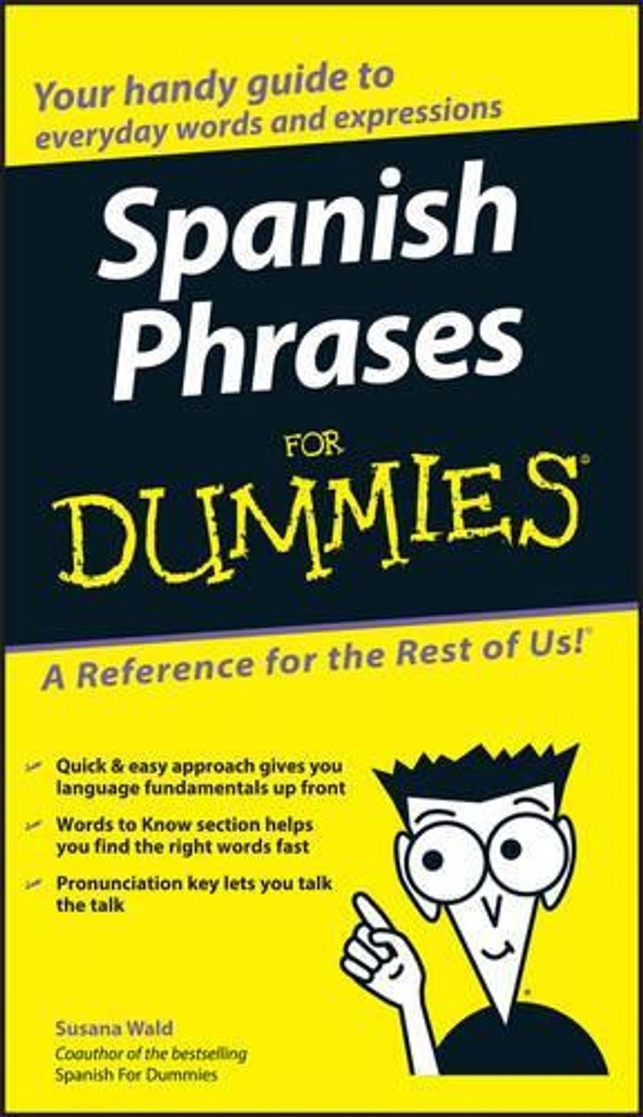 Spanish Phrases For Dummies by Susana Wald (English) Paperback Book