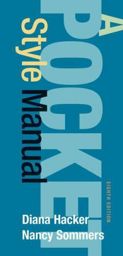 A Pocket Style Manual – 1319057403, Diana Hacker, spiral-bound