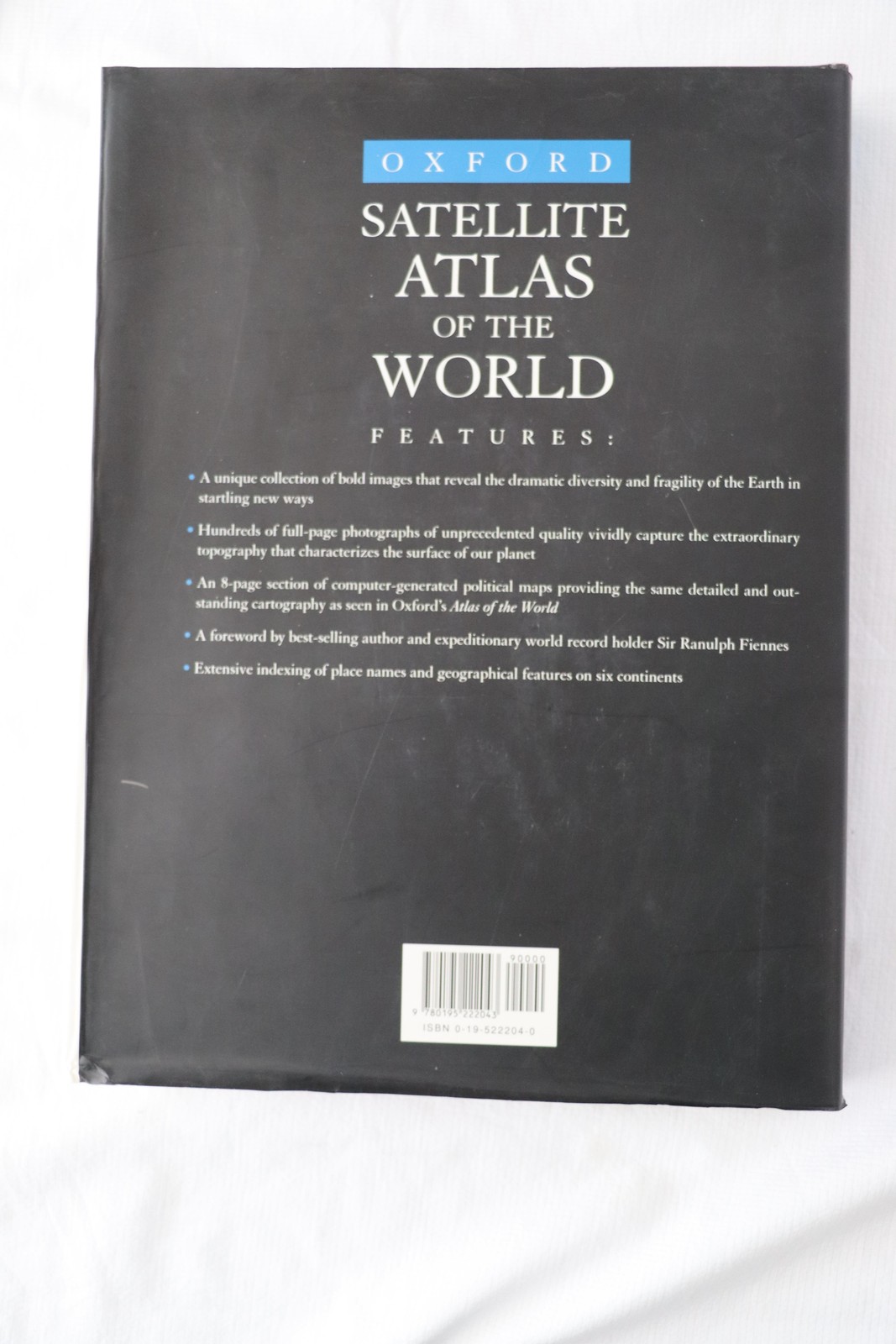 Satellite Atlas Of The World NPA Group Oxford Black HC DJ Maps Photography