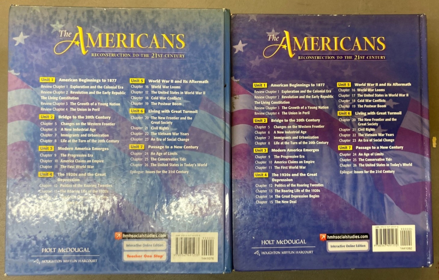 The Americans : Holt McDougal Annotated Teacher & Student Set 2012