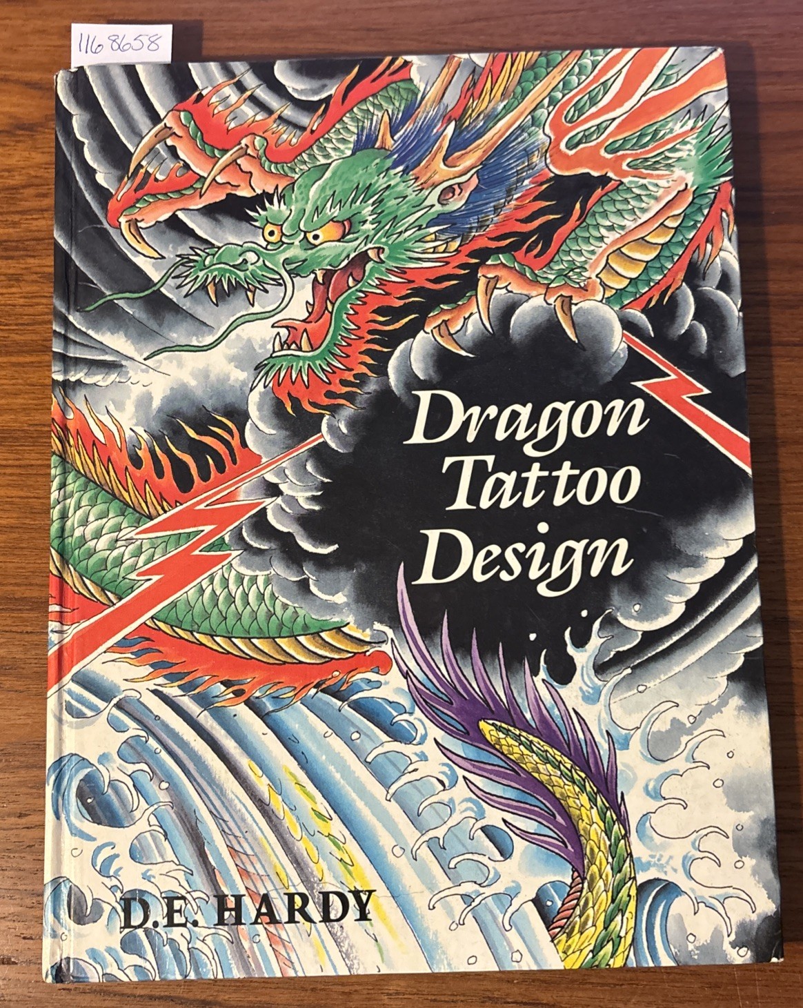 Dragon Tattoo Design by Donald E. Hardy (1988, Hardcover)