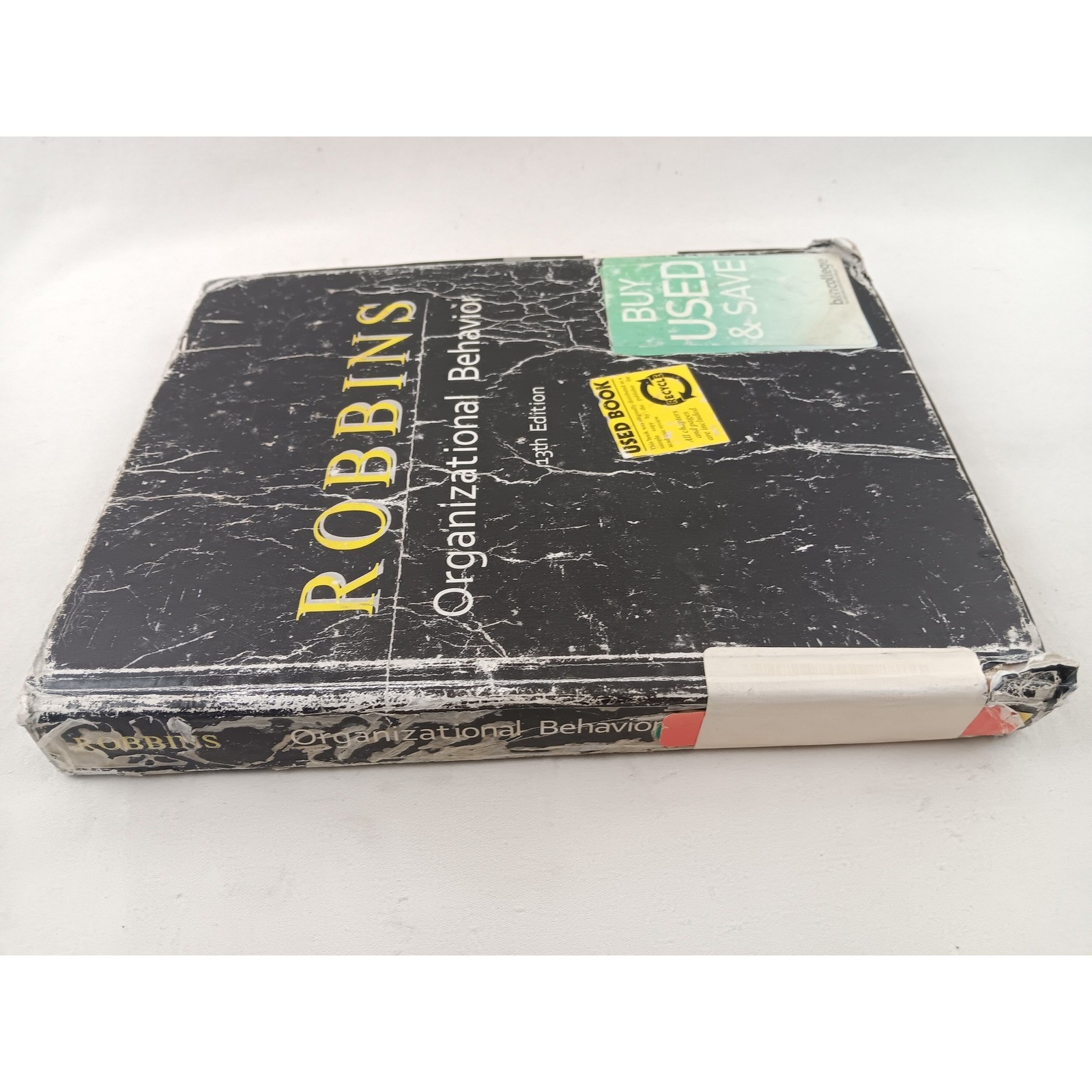 Robbins Organizational Behavior 13th Edition Textbook Used Book College Studies
