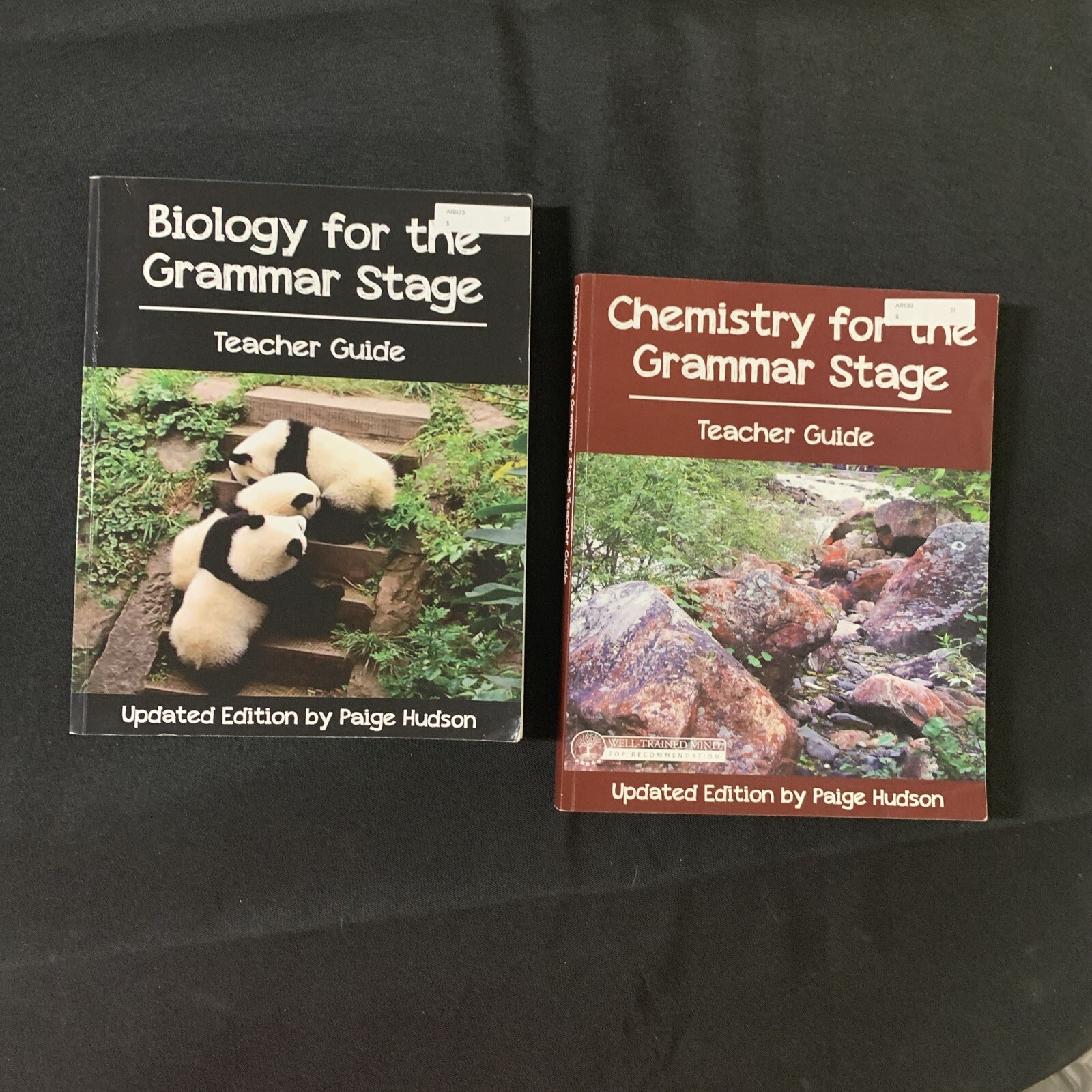 Set of Two Teacher Guides: Chemistry for the ..and Biology for the Grammar Stage