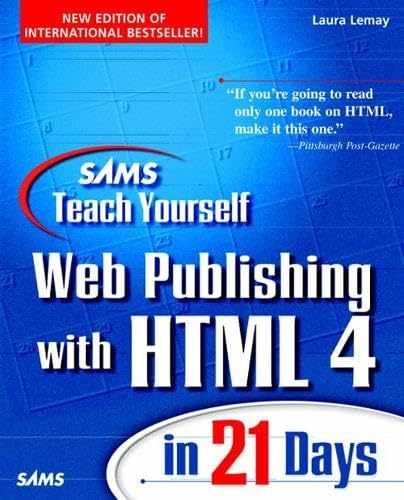 Sam’s Teach Yourself Web – Paperback, by Lemay Laura; Tyler – Very Good