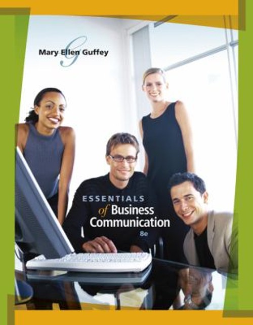 Essentials of Business Communication Paperback Mary Ellen Guffey