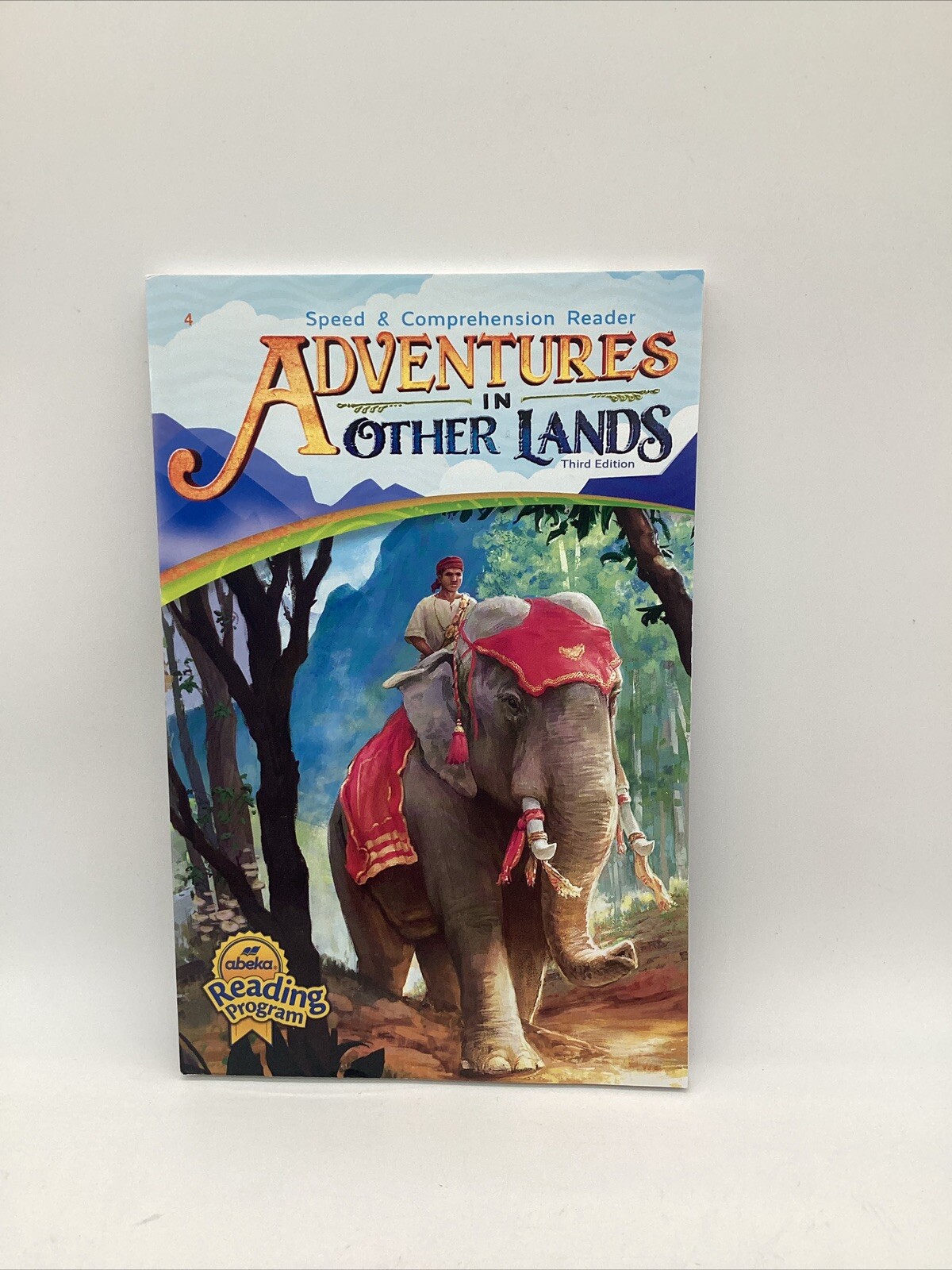 Abeka 4th Grade Speed & Comprehension Reader Adventures In Other Lands-NEW