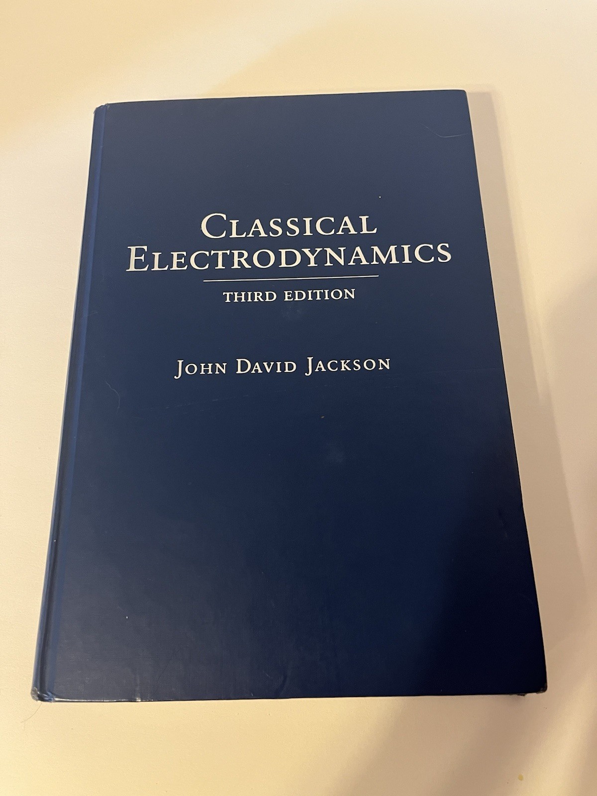 classical electrodynamics John David Jackson 3rd Edition Hardcover Wiley