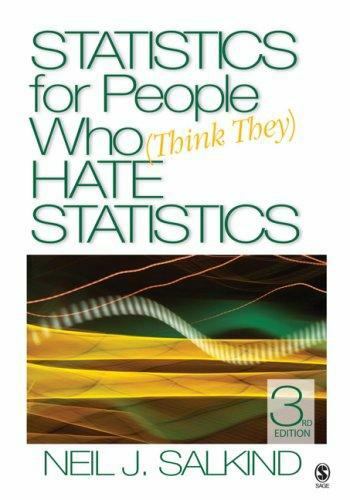 Statistics for People Who (Think They) Hate Statistics by Salkind, Neil J.