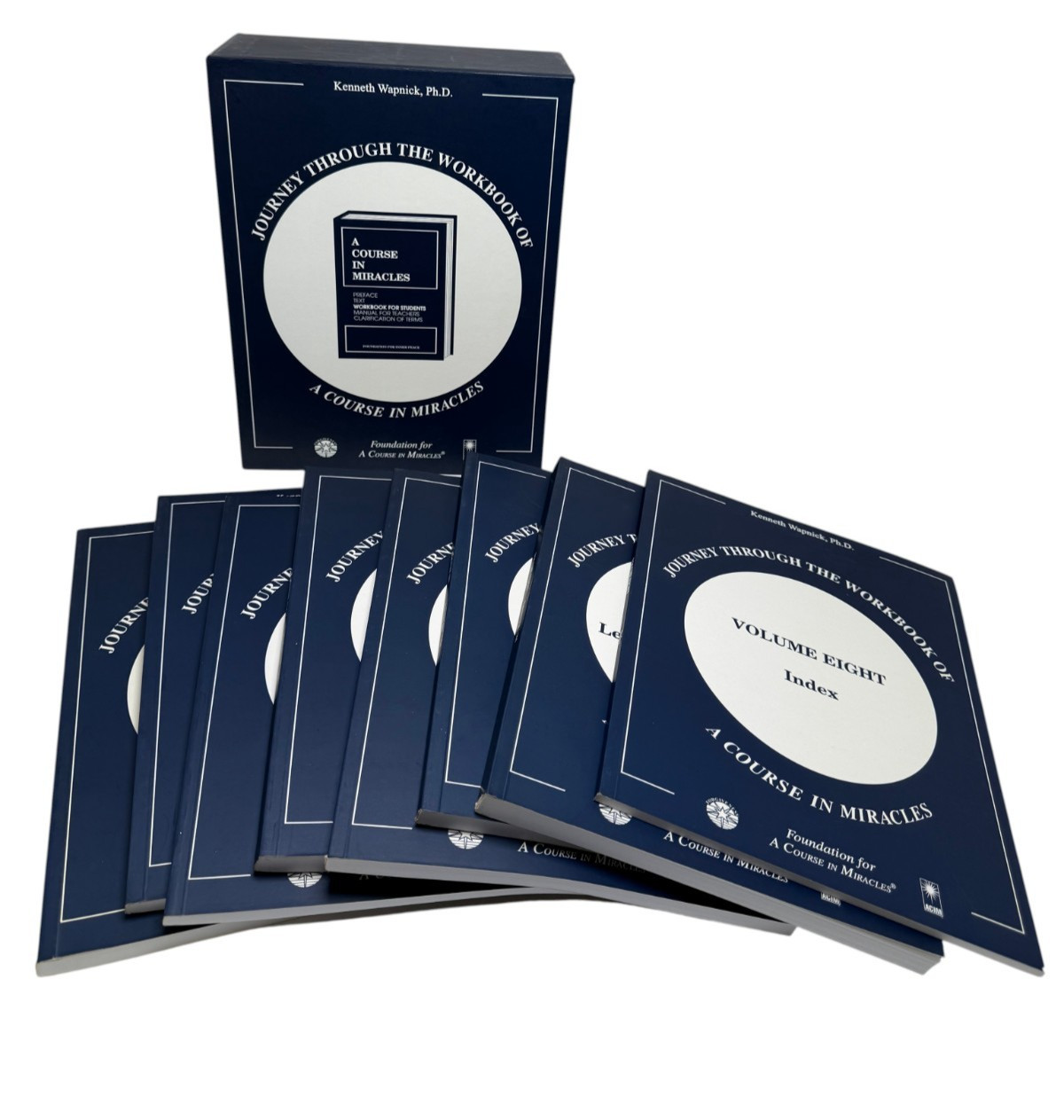 Journey Through Workbook of Course in Miracles Kenneth Wapnick Box Set Complete