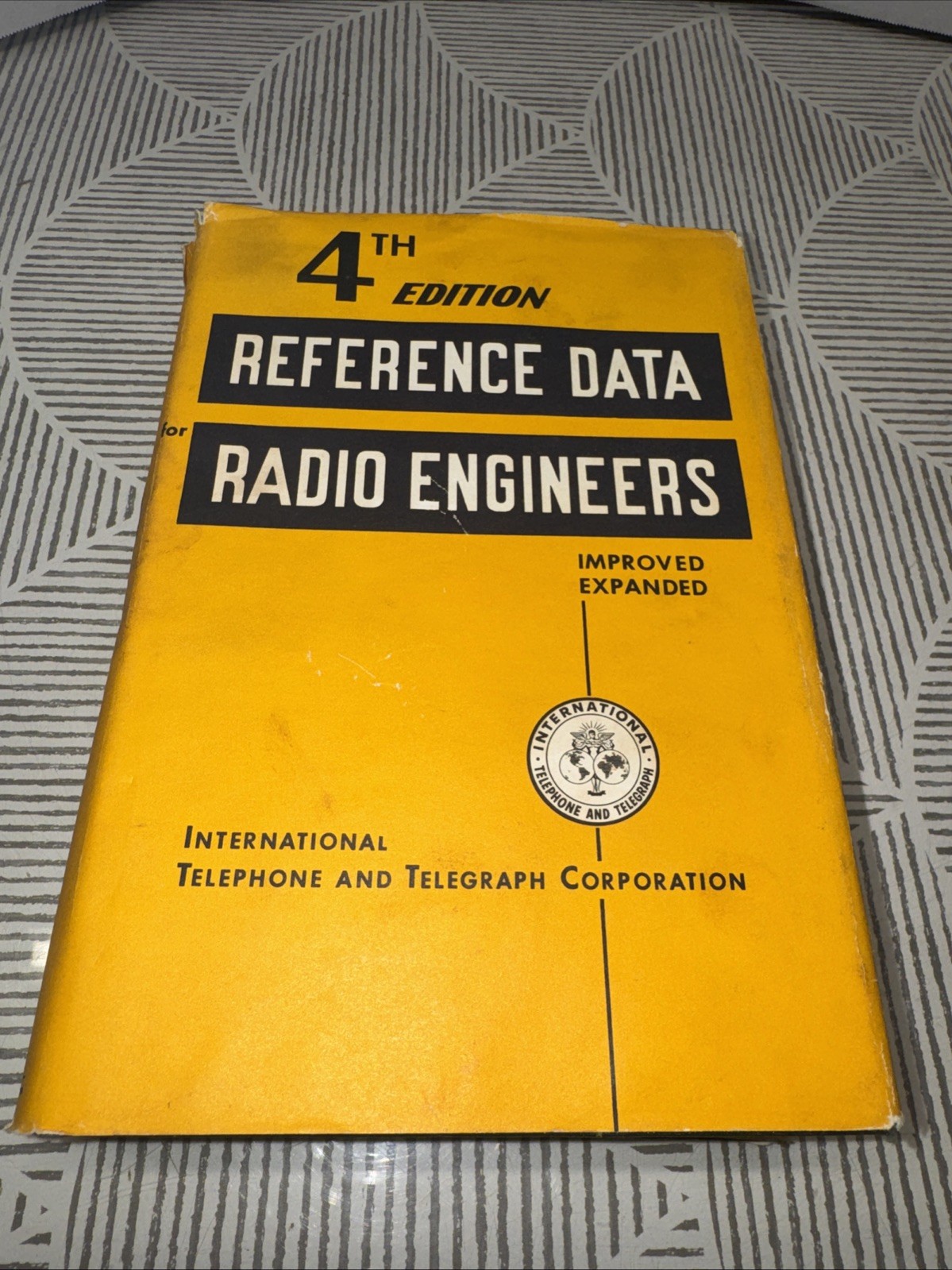 Reference Data For Radio Engineers Book 4th Edition ITT 1956
