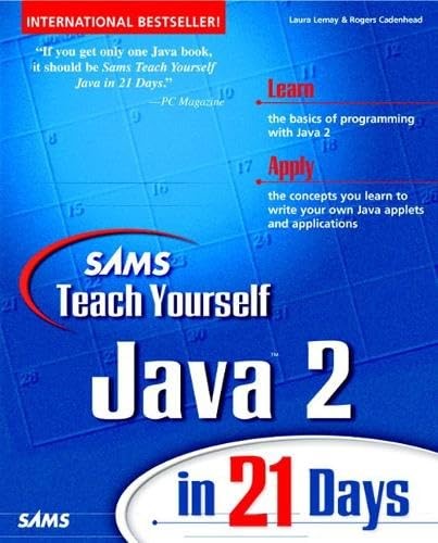 Sams Teach Yourself Java 2 in 21 Days (T… by Lemay, Laura Paperback / softback