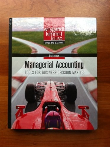 Managerial Accounting: Tools f – GOOD