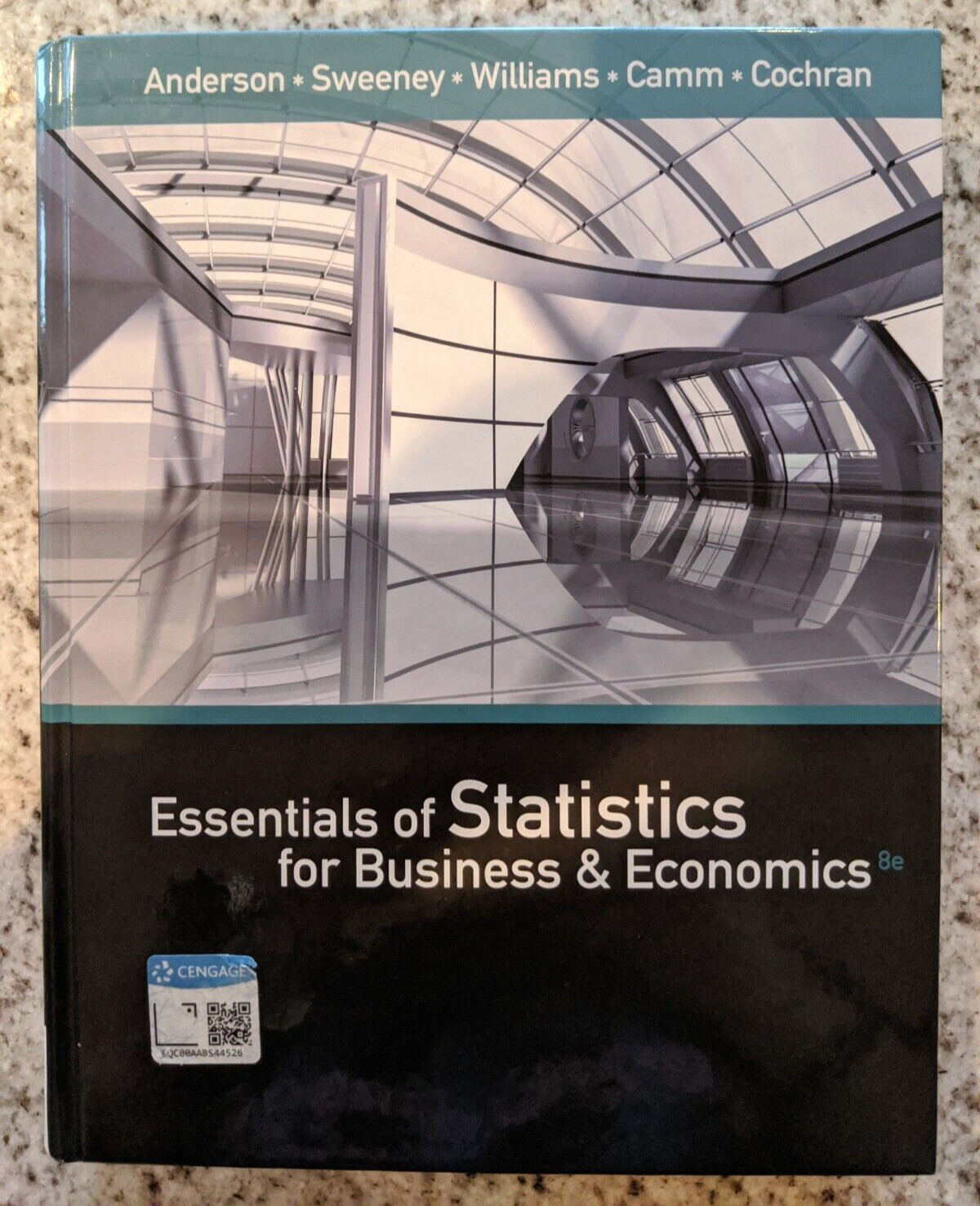 Essentials of Statistics for Business & Economics HARDCOVER + XLSTAT 8e Anderson