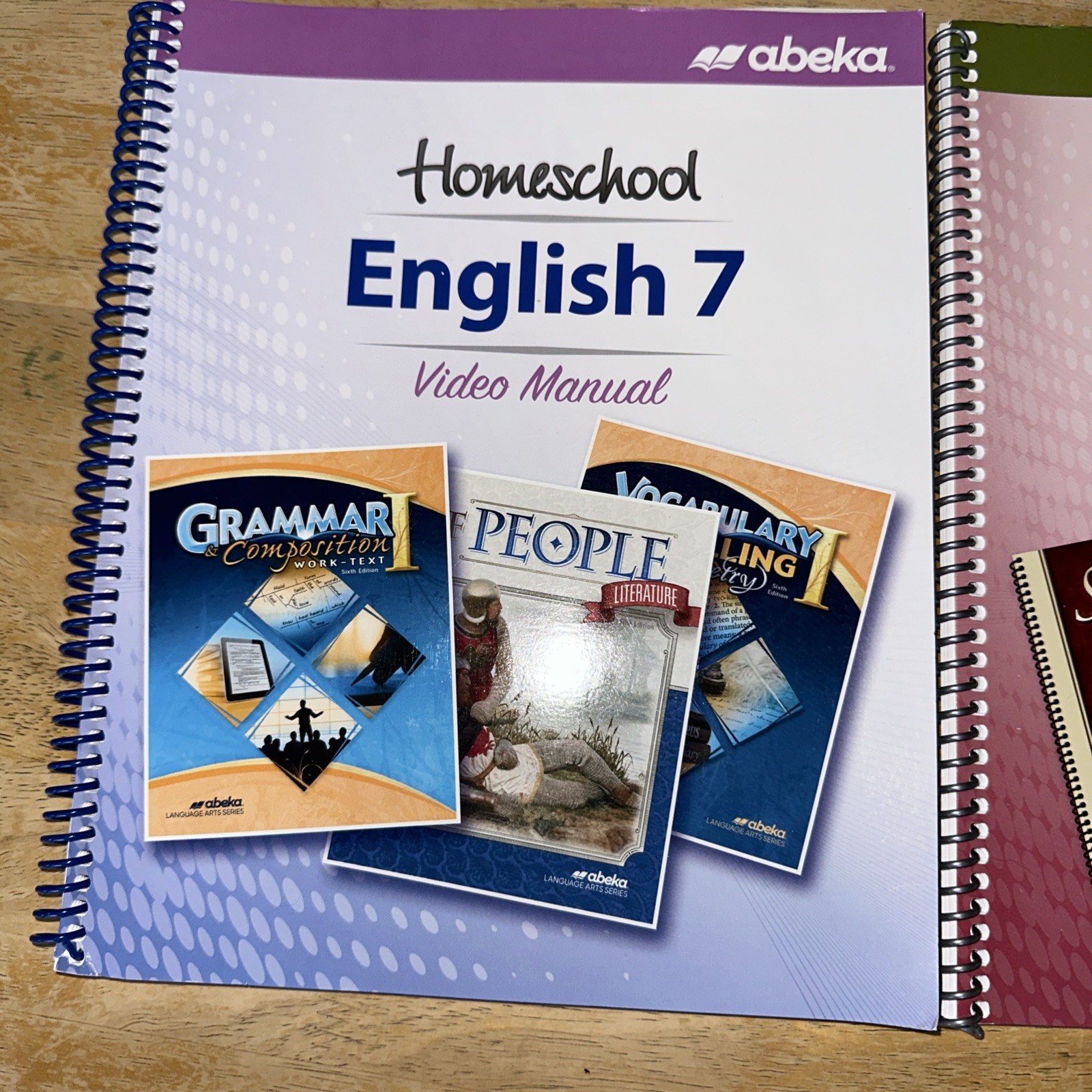 Abeka Grade 7 Complete Curriculum Teachers Set With Video Manuals