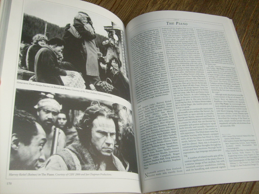 New Zealand Film 1912-1996 Movies Made in New Zealand Book
