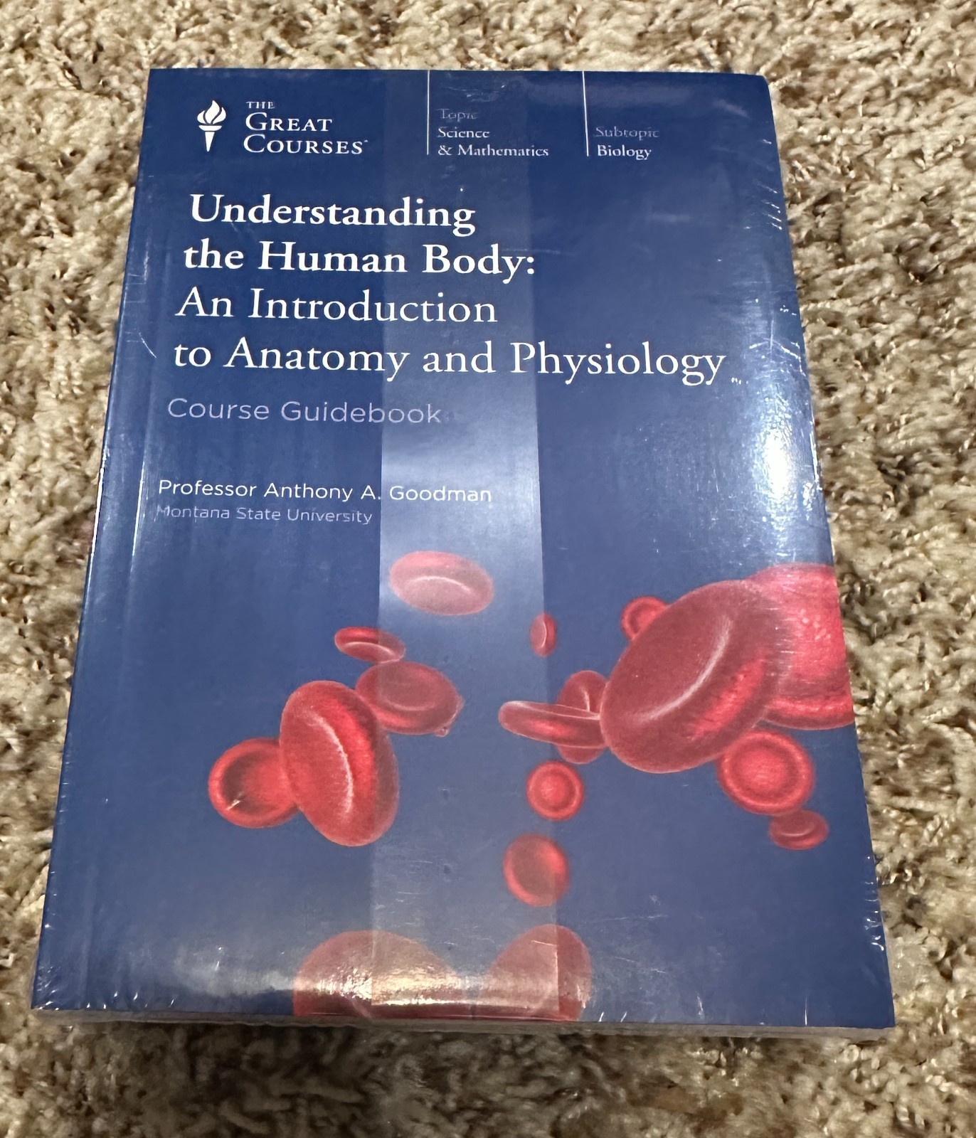 SEALED THE GREAT COURSES: UNDERSTANDING THE HUMAN BODY COURSE GUIDEBOOK AND DVD