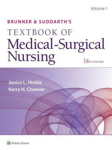 Brunner & Suddarth’s Textbook of Medical-Surgical Nursing – VERY GOOD