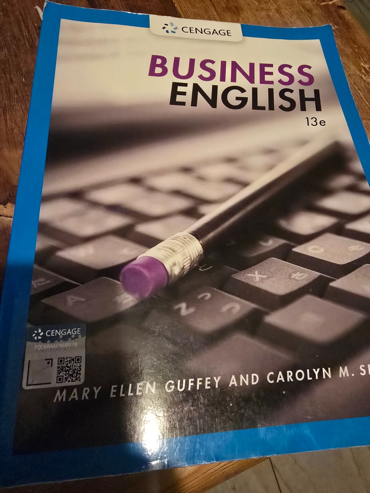 Business English by Mary Ellen Guffey and Carolyn Seefer (2019, Trade Paperback)
