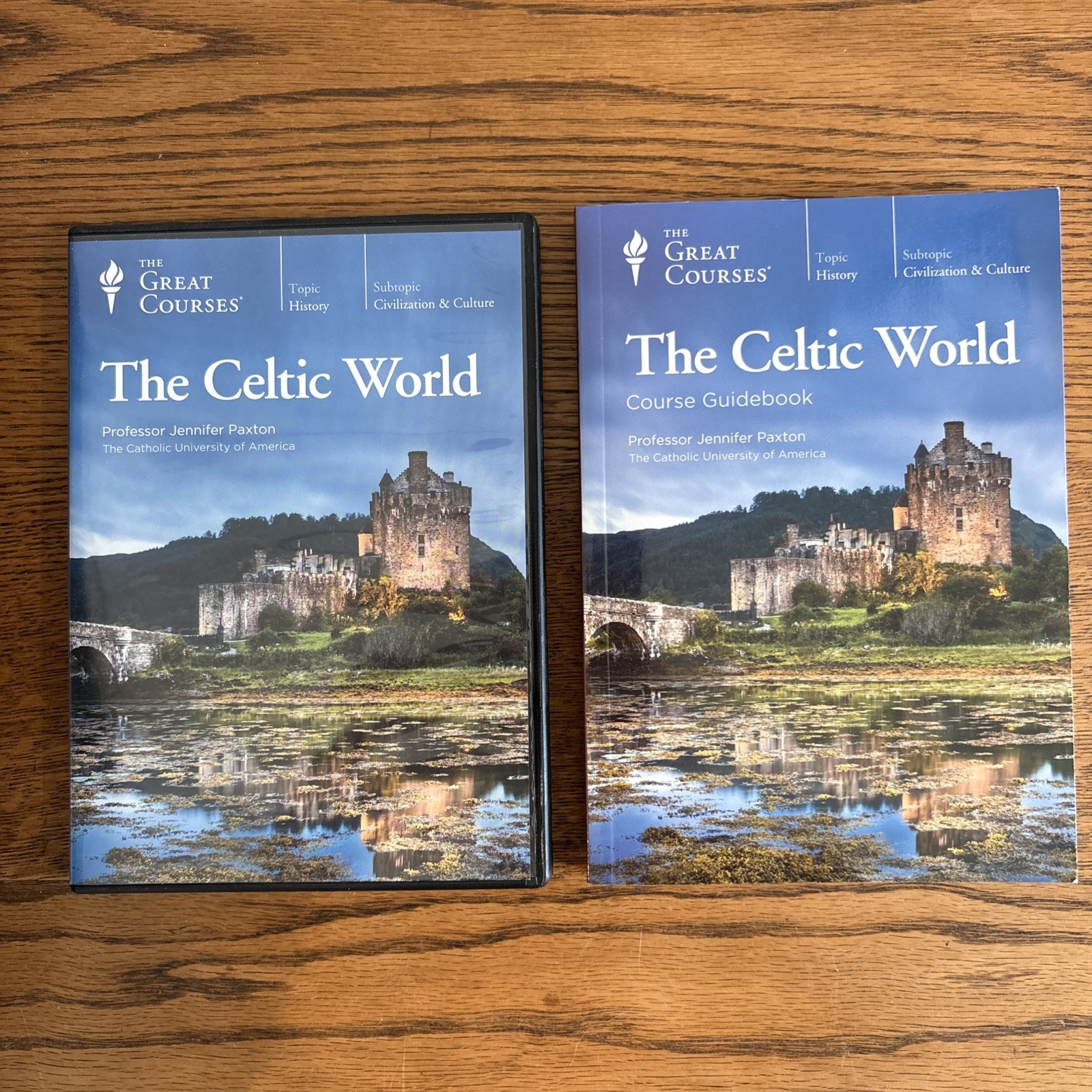 The Great Courses The Celtic World (2018, DVD + Guidebook) CIB