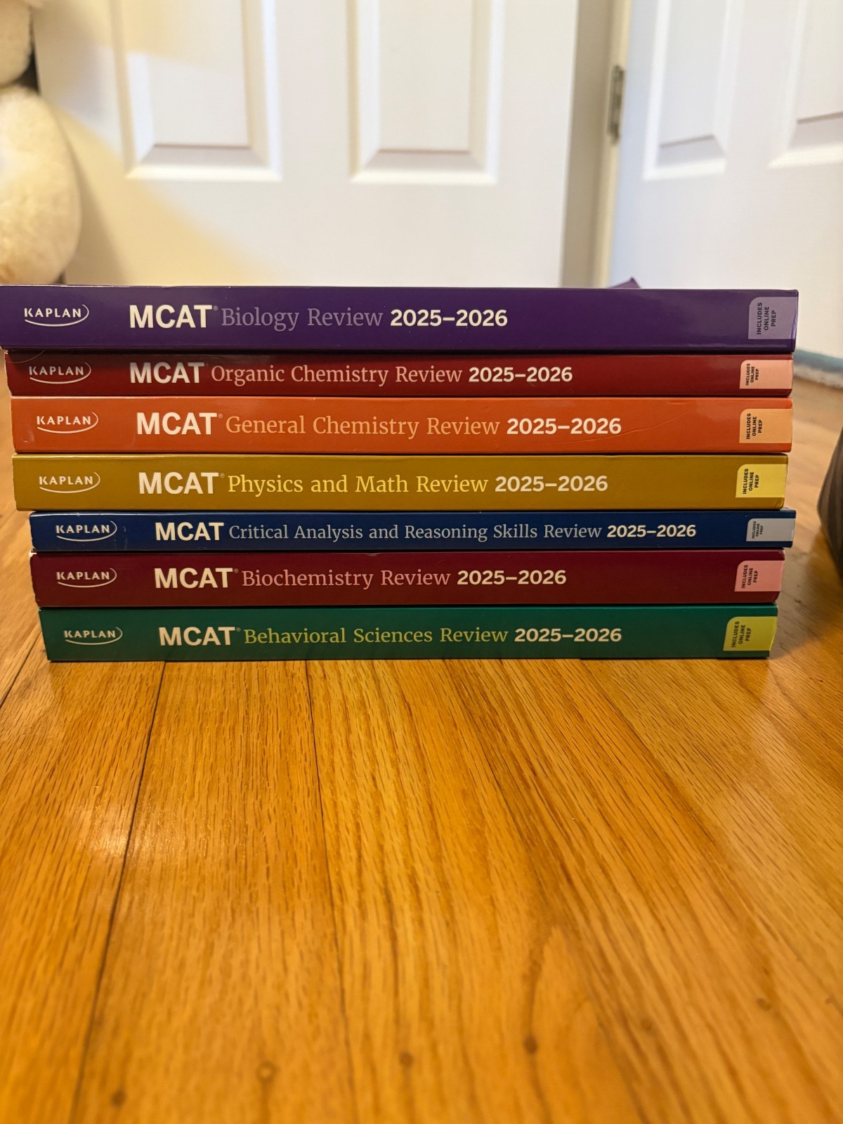 Kaplan MCAT Complete 7-book Subject Review (+ Quicksheets) 2025-2026 **NEW