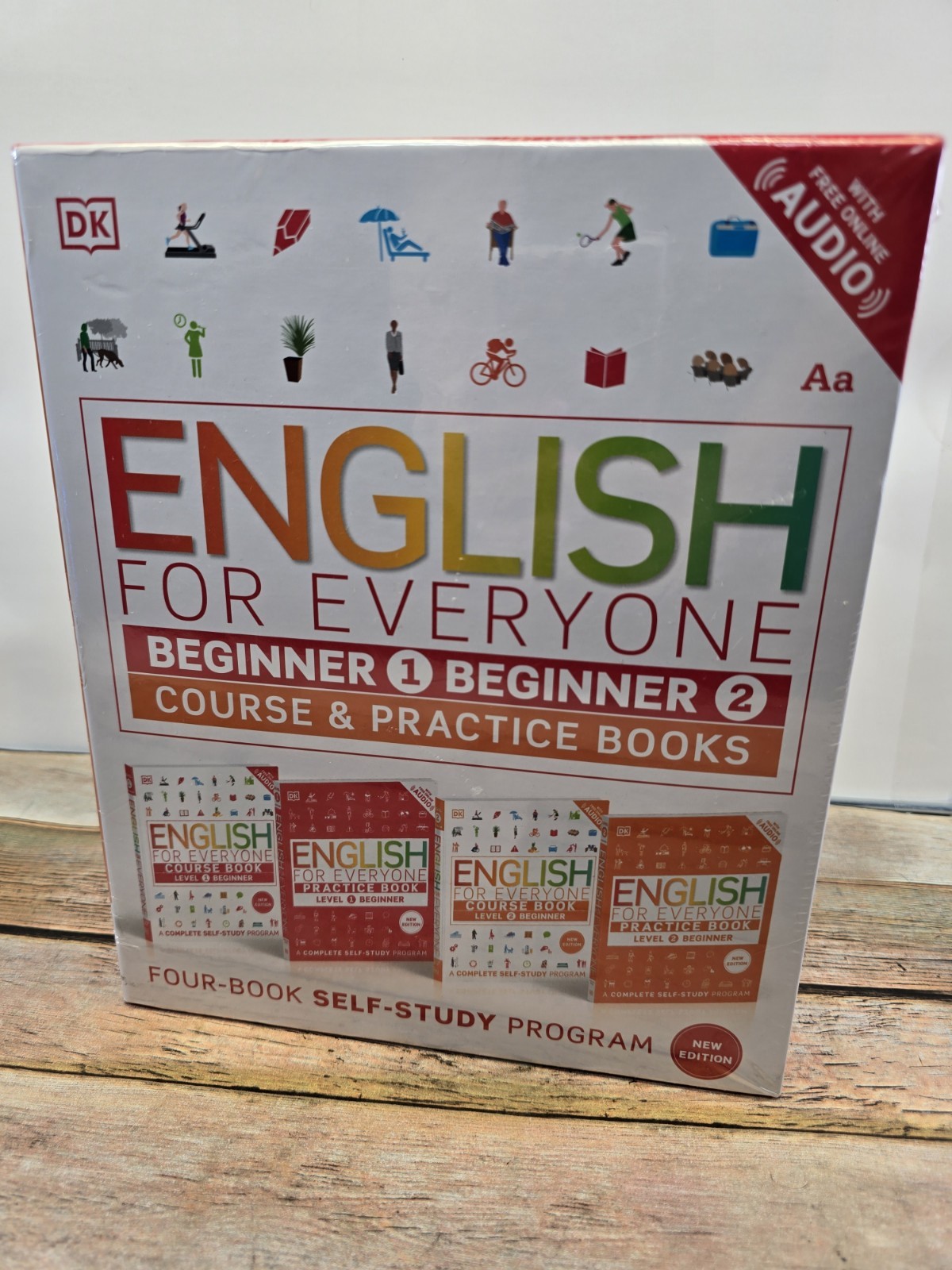 English for Everyone: Beginner Box Set – Level 1 & 2: ESL for Adults, an Inte…