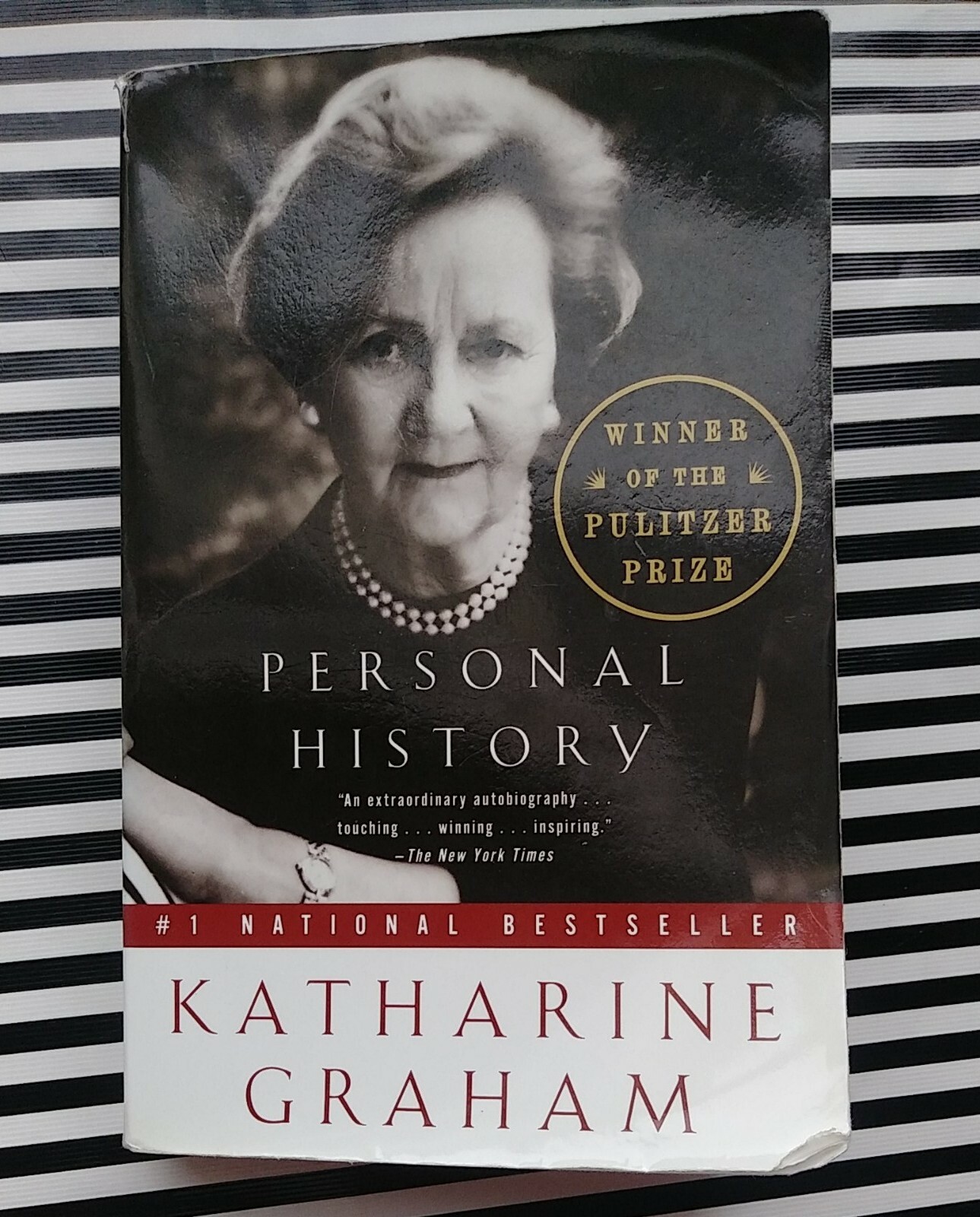 Personal History Katharine Graham Paperback Pulitzer Prize Memoir