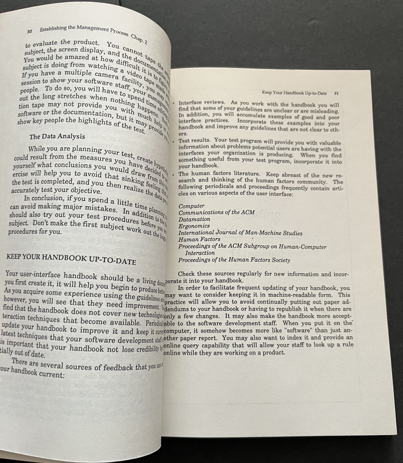 DESIGNING USER INTERFACES FOR SOFTWARE By Joseph S. Dumas 1988 Prentice-Hall PB