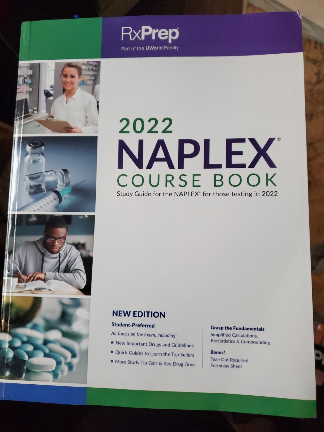 New! RxPrep’s 2022 Course Book for Pharmacist Licensure Exam Preparation