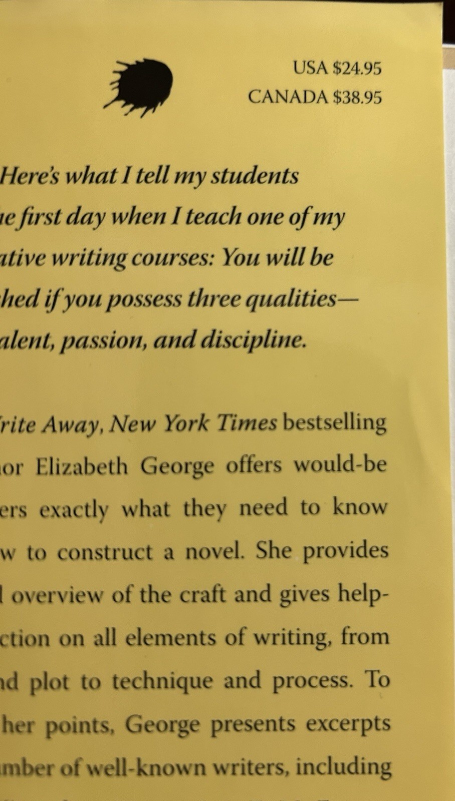 Write Away: One Novelist’s Approach to Fiction and the Writing Life ~ Write Away