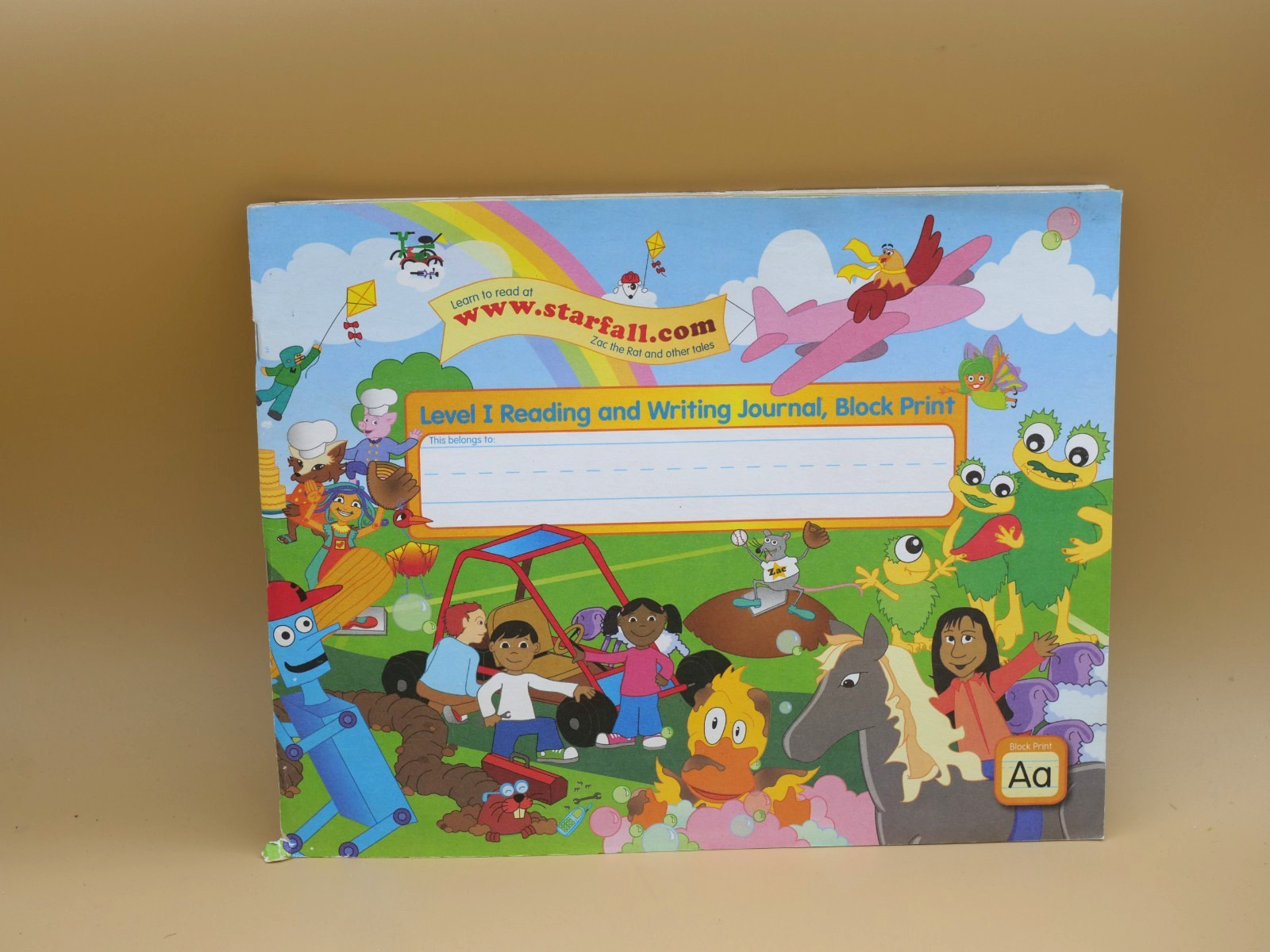 Starfall Level I Reading And Writing Journal 96 Pages Grades K-1