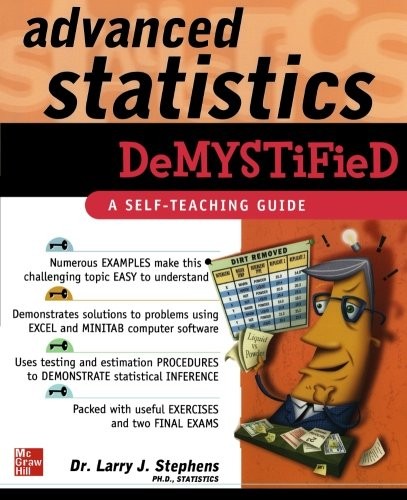 ADVANCED STATISTICS DEMYSTIFIED By Larry Stephens **Mint Condition**