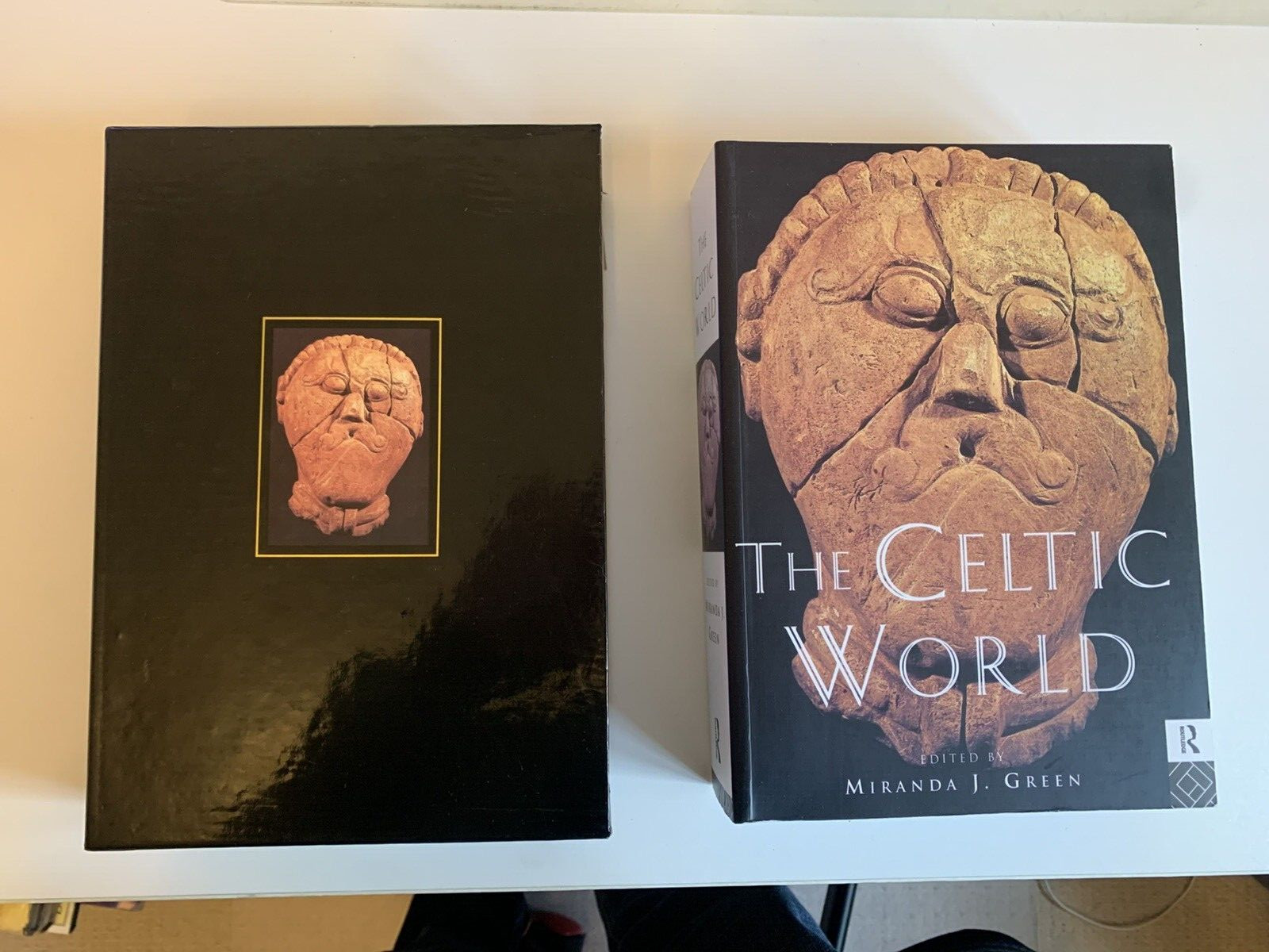 The Celtic World Edited by Miranda J Green, Paperback in slip case 1997