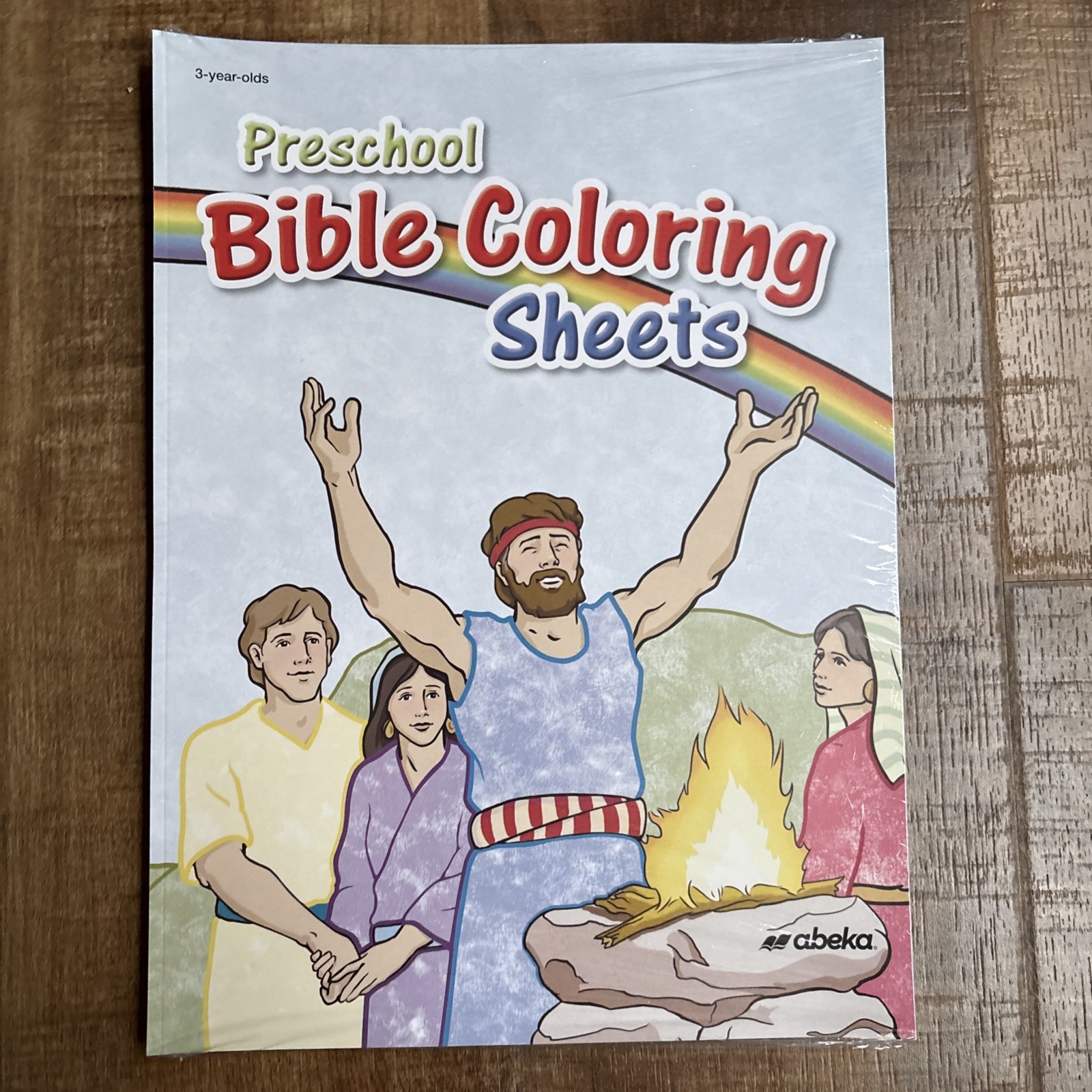 Abeka Preschool Bible Coloring Sheets (UNBound) 3Years 16946307 New In Plastic