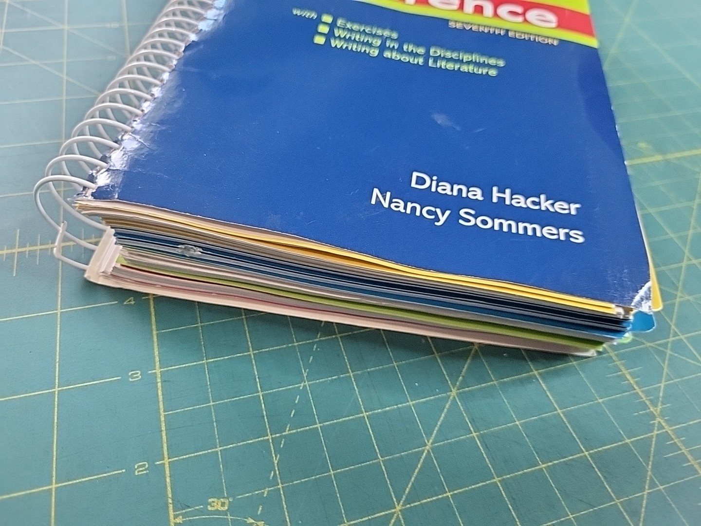 A Writers Reference 7th Edition by Diana Hacker Nancy Sommers