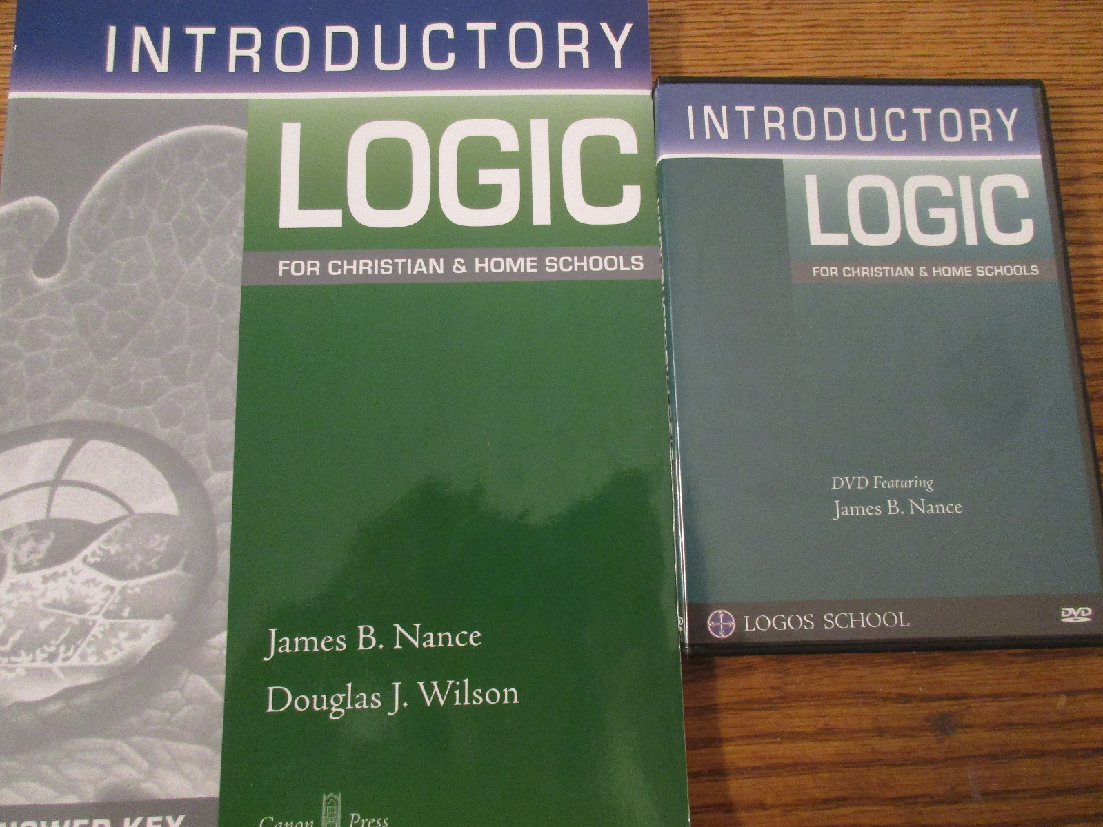 Introductory Logic (James Nance) (answer key/DVDs)