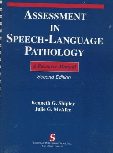 Assessment in Speech-Language Patho…, McAfee, Julie G