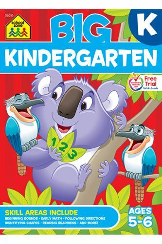 Big Kindergarten – Learning Teaching Home School Book Workbook (©2018)