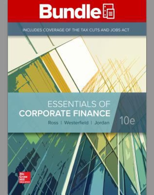 GEN COMBO LOOSELEAF ESSENTIALS OF CORPORATE FINANCE; CONNECT Acce