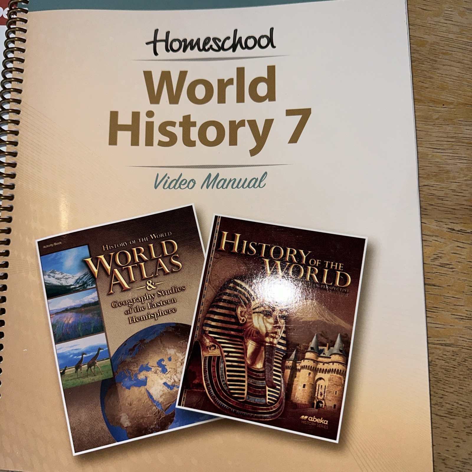 Abeka Grade 7 Complete Curriculum Teachers Set With Video Manuals