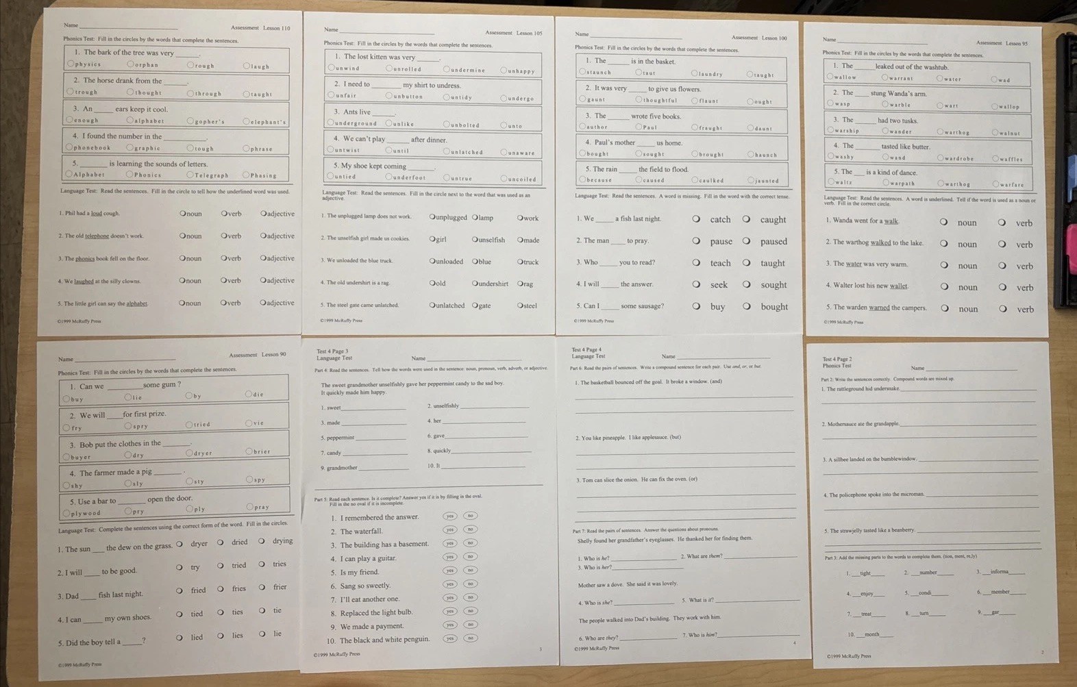 McRuffy Press Second Grade Curriculum Set Teachers Manual Books Posters Cut-Outs