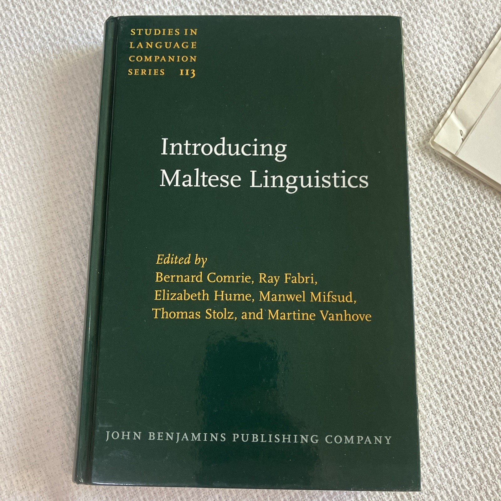 Studies in Language Companion Ser.: Introducing Maltese Linguistics